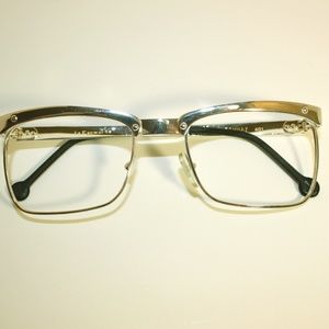 la eyeworks new vintage chrome glasses unisex